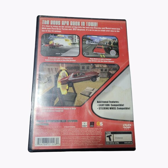 Starsky Hutch Sony Playstation 2 PS2 Video Game Includes Case No Manual - Picture 2 of 5